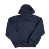 Carhartt Insulated Navy Blue Hooded Full Zip Jacket - Image 2
