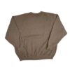 90's Nike Brown Crewneck Mocha Swoosh Stains Sweatshirt - Image 2