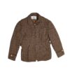 90's Character Suburbanwear Wool Herringbone Plaid Blazer Jacket