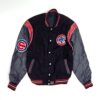 Chicago CUBS Jeff Hamilton Reversible Varsity MLB baseball Jacket