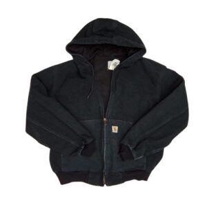 90's Carhartt Hooded Quilted Work Jacket