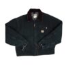 Mens Carhartt J01 BLK Blanket Lined Detroit Jacket