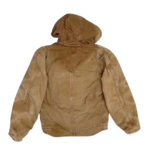 Carhartt J141 BRN Sherpa Lined Coat Hooded Jacket