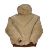 Carhartt Jacket J140 Faded Grunge Duck Hood Quilted Lined - Image 2