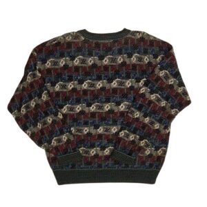 90's Jantzen Patterned Knit Sweater