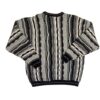 90's Protege Collection 3D Knit Coogi Style Pullover Sweater - Image 2