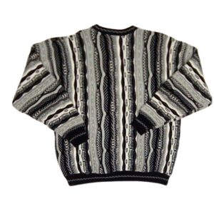 90's Protege Collection 3D Knit Coogi Style Pullover Sweater