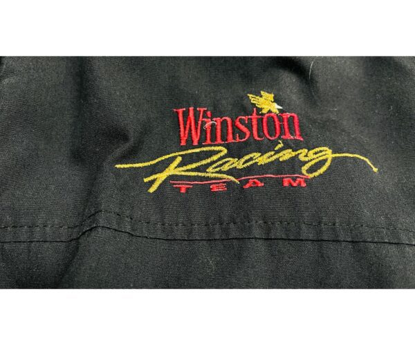 90's NASCAR Swingster Winston Racing Team Jacket - Size XL - Made in USA - Image 3