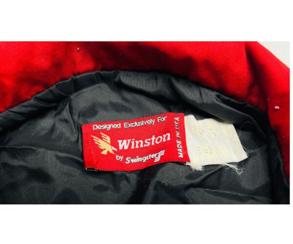 90's NASCAR Swingster Winston Racing Team Jacket - Size XL - Made in USA - Image 4