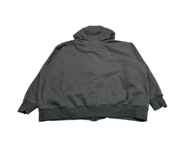 Carhartt 3XL Grey Rain Defender Lined Full Zip Hoodie - Image 2