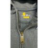 Carhartt 3XL Grey Rain Defender Lined Full Zip Hoodie - Image 3
