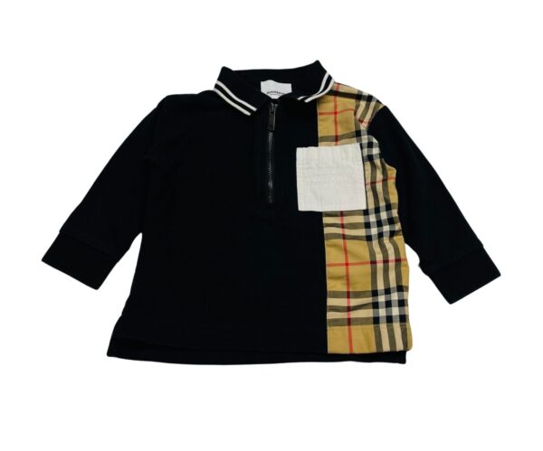 Burberry Kid's Black Polo-shirts