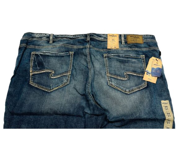 Silver Jeans Co. Men's Aiko Super Skinny Straight Leg Jeans New - Image 3