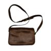 Basido Brown Leather Satchel Crossbody Bag - Image 2