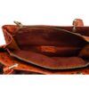 Grossi Bowtie Purse Ostritch Faux Leather Handbag - Image 4