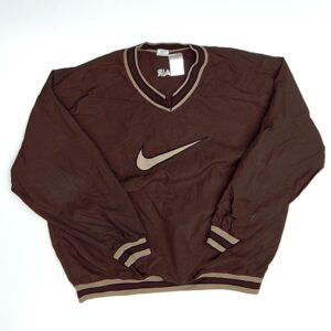 Nike Air Pullover Windbreaker V-Neck Varsity Stripes