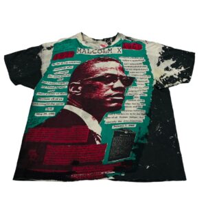 90's Malcolm X Mosquitohead T-Shirt – Size XL – Authentic