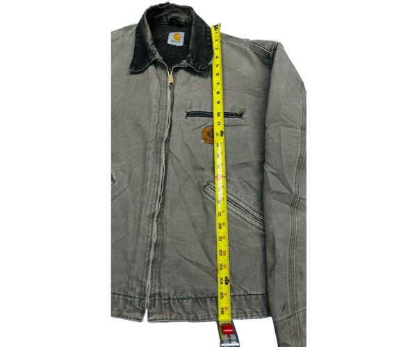 Carhartt J97 Cottonwood Detroit Beige Jacket Size 2XL - Image 7