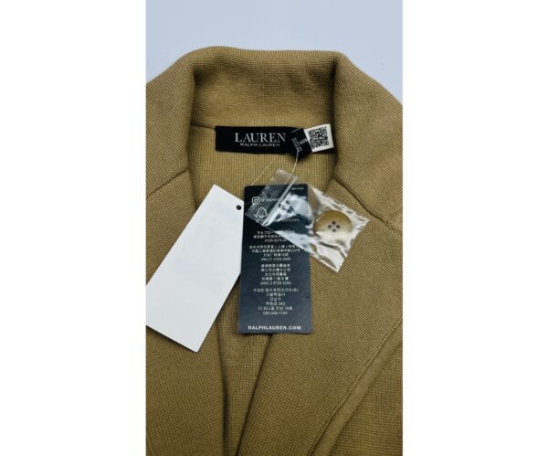Lauren Ralph Lauren Cotton-Blend Blazer Birch Tan NWT - Women’s S - Image 4