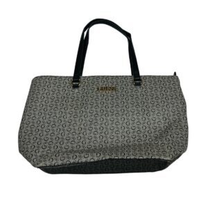 Vintage Guess Los Angeles Grey & Black Tote Bag – Stylish & Functional