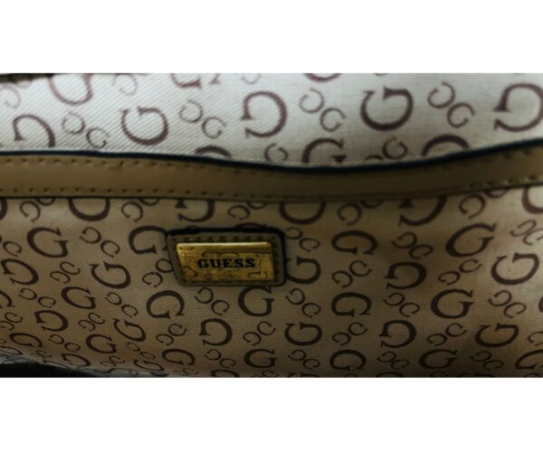 Vintage Guess Los Angeles Grey & Black Tote Bag – Stylish & Functional - Image 4