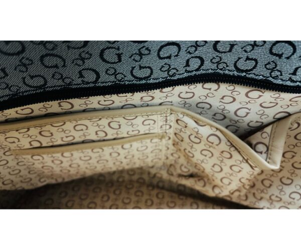 Vintage Guess Los Angeles Grey & Black Tote Bag – Stylish & Functional - Image 5
