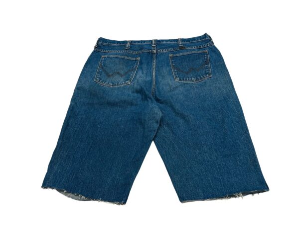 60's–80's Wrangler High-Waisted Cut-Off Jean Shorts – Size 38 x 32 - Image 2
