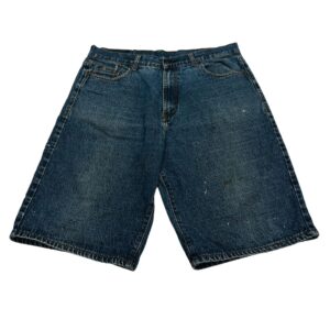 RARE Vintage Y2K EVISU Embroidered Jean Shorts – Size 38
