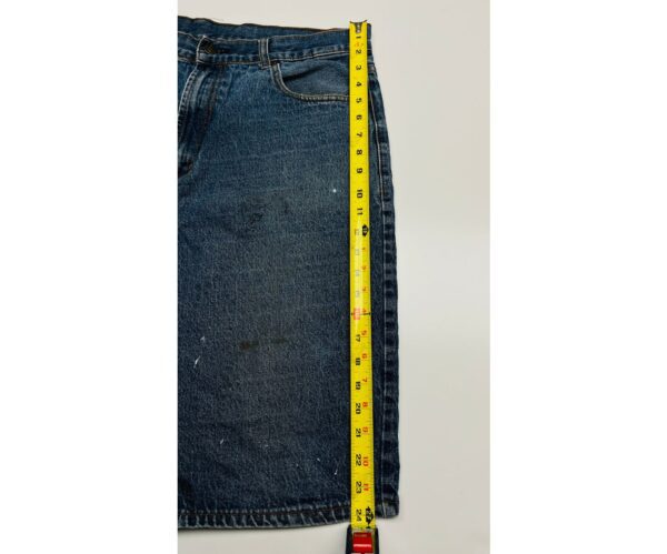 RARE Vintage Y2K EVISU Embroidered Jean Shorts – Size 38 - Image 6