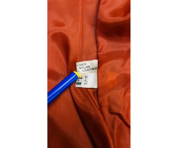 70's PATCHWORK LEATHER JACKET – RARE BOHO HIPPIE STYLE - Image 4