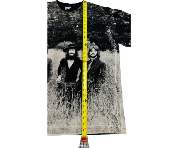 90's The Beatles All Over Print (AOP) Rare T-Shirt – XL Single Stitch - Image 4