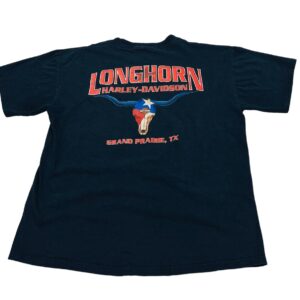 RARE 2000’s Vintage Harley Davidson Lightning Graphic T-Shirt Size L