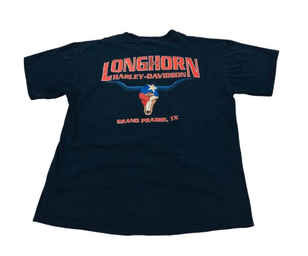 RARE 2000’s Vintage Harley Davidson Lightning Graphic T-Shirt Size L - Image 2