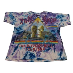 Pink Floyd Tie Dye 1994 Division Bell Tour T-Shirt - Rare Size XL