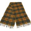 Burberrys 100% Cashmere Scarf – Classic & Authentic