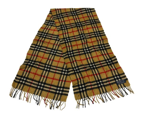 Burberrys 100% Cashmere Scarf – Classic & Authentic