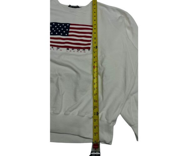 Polo Ralph Lauren USA Flag Sweater – Size XL – Made in Hong Kong - Image 5