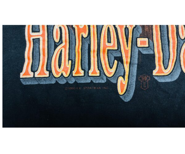 90's Harley-Davidson "About to Develop an Attitude" T-Shirt Size XL - Image 3