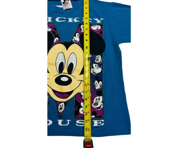 90s Mickey & Minnie Mouse Front and Back Graphic Tee - Size Small - Image 4
