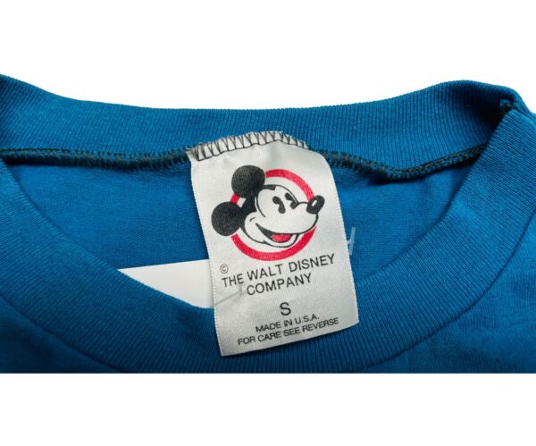 90s Mickey & Minnie Mouse Front and Back Graphic Tee - Size Small - Image 5