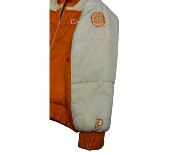 90's University of Tennessee Pro Player Puffer Jacket Large - Image 7