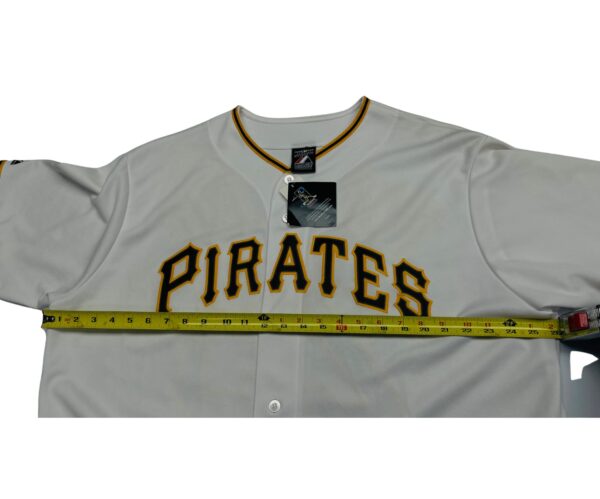 Gregory Polanco Jersey Men's XL White Majestic #25 Pittsburgh Pirates - Image 3