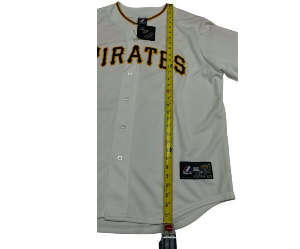 Gregory Polanco Jersey Men's XL White Majestic #25 Pittsburgh Pirates - Image 4