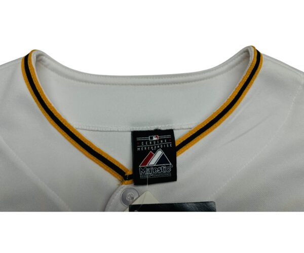 Gregory Polanco Jersey Men's XL White Majestic #25 Pittsburgh Pirates - Image 5