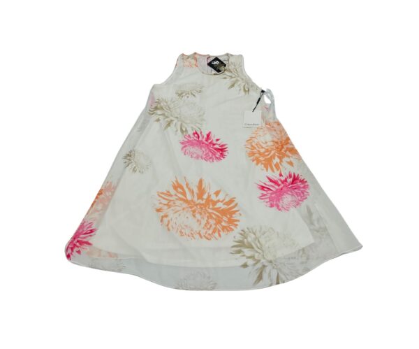 Calvin Klein Ivory Floral Dress