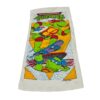 Teenage Mutant Ninja Turtles Terry Cloth Towel 1990 Mirage Studios