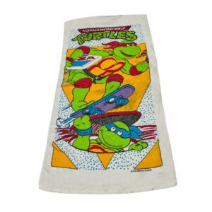 Teenage Mutant Ninja Turtles Terry Cloth Towel 1990 Mirage Studios