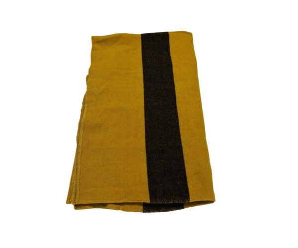 Gold & Black Fleece Blanket