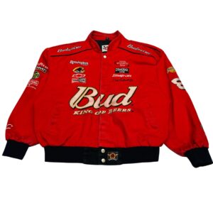 Vintage Chase Authentics NASCAR Dale Earnhardt Jr. Budweiser Jacket – Size L