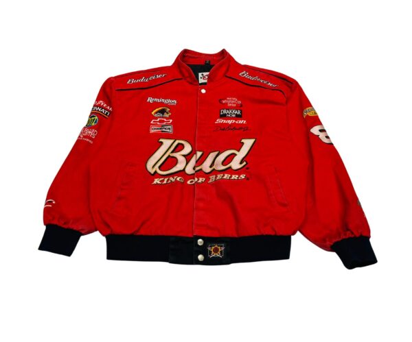 Vintage Chase Authentics NASCAR Dale Earnhardt Jr. Budweiser Jacket – Size L